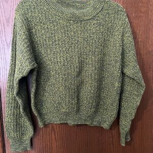 Universal Thread Olive Women's Cowl Neck Sweater